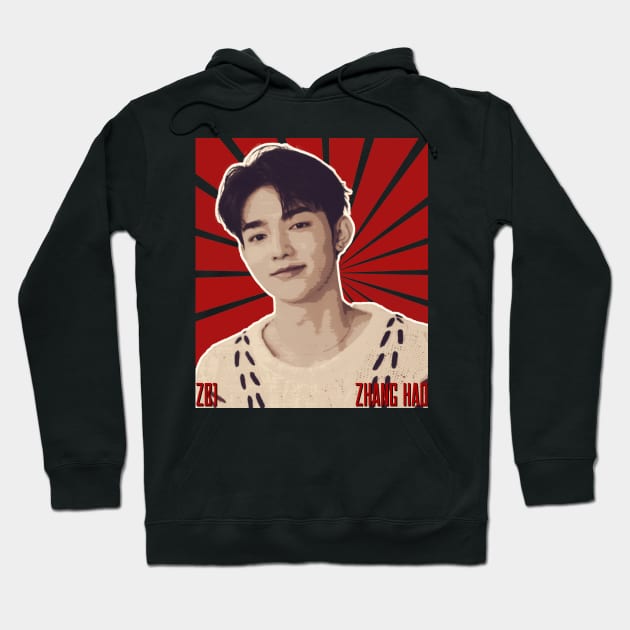 Zhang Hao Vintage Hoodie by wennstore